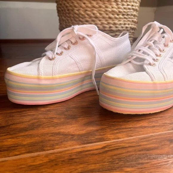 ✨ Rainbow Platform Superga Sneakers✨ - Picture 9 of 13
